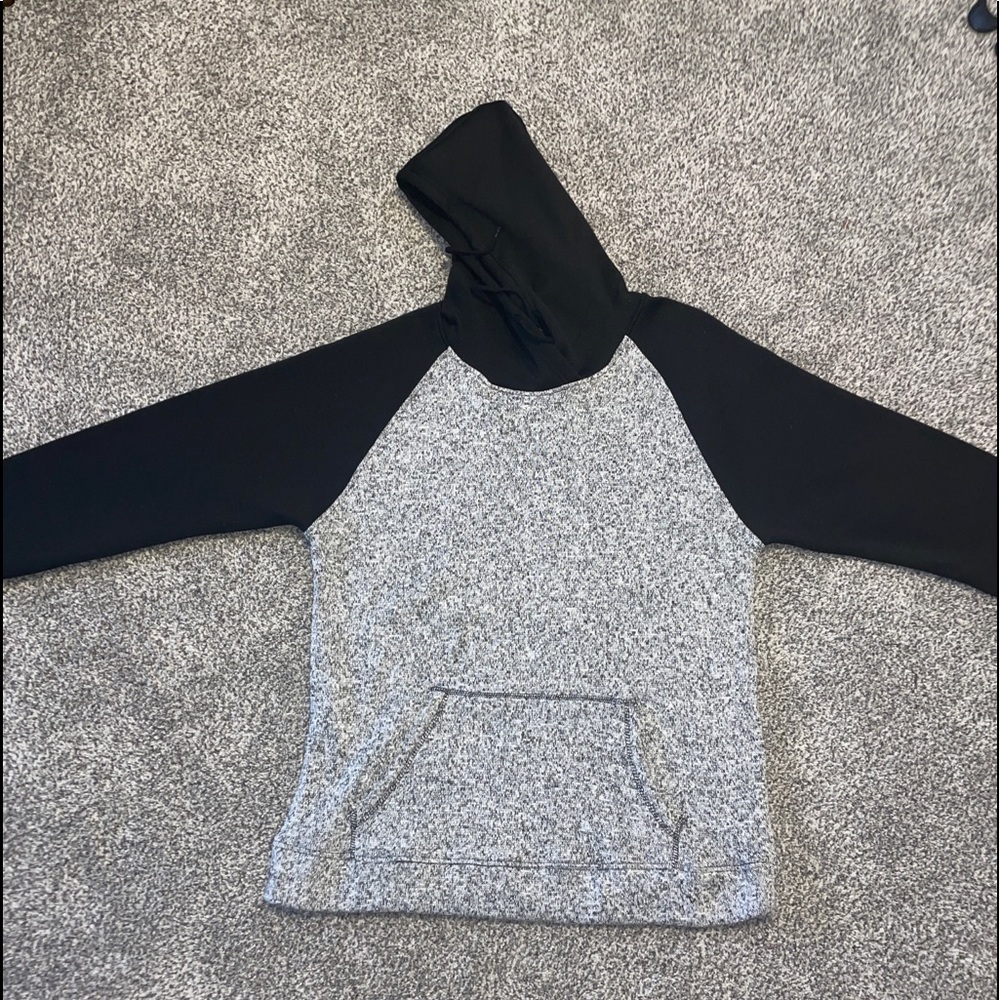 2XL Black and Grey Hoodie